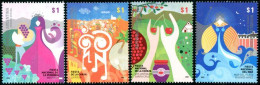 ARGENTINE - 2009 - Fêtes Populaires -4 V. - Unused Stamps