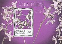 ANTIGUA & BARBUDA 2007 - Orchidées - Bloc Osmoglossum Pulchelum - Antigua Und Barbuda (1981-...)