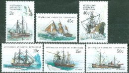 ANTARCTIQUE AUSTRALIEN 1981 - Série Courante- Bateaux -II - 6 V. - Unused Stamps