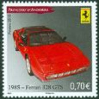 ANDORRE FRANCAIS  - 2010 - Voitures - Ferrari - 1 V. - Auto's