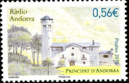 ANDORRE FRANCAIS 2010 - Radio Andorra - 1 V. - Unused Stamps