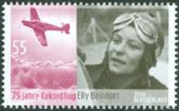 ALLEMAGNE  - 2010 - Elly Beinhorn -  Aviatrice - 1 V. - Unused Stamps