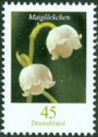 ALLEMAGNE  - 2010 - Fleurs - Série Courante - Muguet - 1 V. - Unused Stamps