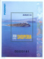 ALBANIE 2004 - Europa - Les Vacances -Pushimet- Bloc - Albania