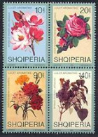 ALBANIE 2001 - Fleurs Aromatiques - 4 V. - Albanie