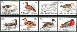 AITUTAKI 1981 - Oiseaux Du Pacifique - II - 8 Timbres - Aitutaki