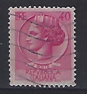 Italy 1960  Italia Turrita (o) Mi.1074 - 1946-60: Used