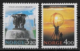 NORVEGE - TOURISME DANS LES REGIONS NORDIQUES - N° 1025 ET 1026 - NEUF** MNH - Sonstige & Ohne Zuordnung