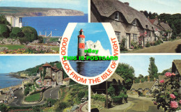 R576815 Good Luck From Isle Of Wight. Nigh. Jarrold. 1973. Multi View - Monde