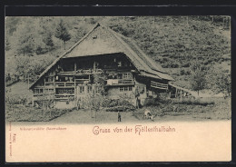 AK Höllental / Breitnau, Blick Auf Schwarzwälder Bauernhaus  - Höllental