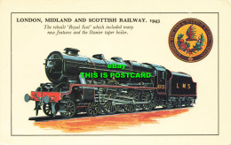 R577080 London Midland And Scottish Railway. 1943. Rebuilt Royal Scot. Colourmas - Autres & Non Classés