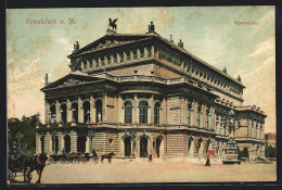 AK Frankfurt A. M., Opernhaus  - Frankfurt A. Main