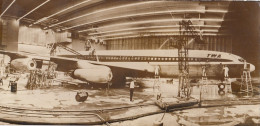 Photo - Nettoyage D'un Boeing 707 Dans Un Hangar à Kansas City - Photo AGIP - Octobre 1962 - Aviazione