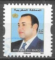 Timbre Du Carnet : SM Le Roi Mohamed VI (Millésime 2021) : N° à Venir Chez YT. (Voir Commentaires) - Marocco (1956-...)