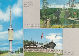 AK 216156 NORWAY - Tryvass Masten - Holmenkoll Bakken - Frooner Seteren - Noorwegen