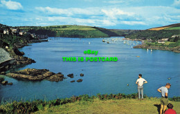 R577147 Fowey River From Castle Point. Plastichrome. Colourpicture Publishers. H - World