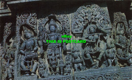 R577341 Wall Carving Of Hoysaleswara Temple. Halebeedu. Tourist Centre - World