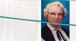 Malvina Van Der Bauwhede-Van Den Berghe, Poesele 1910, Gent 1995. Foto - Obituary Notices