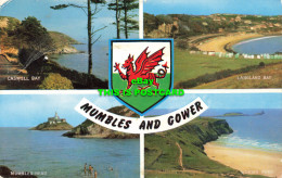 R576897 Mumbles And Gower. Salmon. 1965. Multi View - World