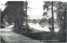 THE RIVER TAY, ABERFELDY, PERTHSHIRE, SCOTLAND. USED POSTCARD Ms9 - Perthshire