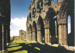 WHITBY ABBEY, NORTH YORKSHIRE, ENGLAND. UNUSED POSTCARD Ms9 - Whitby