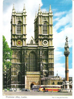 WESTMINSTER ABBEY, LONDON. Circa 1968 USED POSTCARD Ms9 - Westminster Abbey