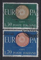 Italy 1960  Europa (o) Mi.1077-1078 - 1946-60: Usati