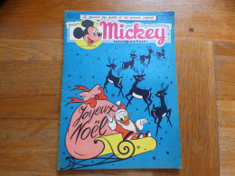 JOURNAL MICKEY BELGE  N° 324 Du  20/12/1956  JOYEUX NOEL AVEC + COVER DONALD  + DAVY CROCKETT - Journal De Mickey