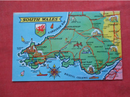 Map  South Wales.      Ref 6399 - Autres & Non Classés