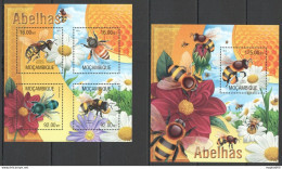 St2552 2013 Mozambique Insects Fauna Honey Bees Kb+Bl Mnh - Honingbijen