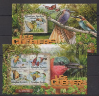 Tg014 2016 Togo Fauna Birds Les Guepiers Bee-Eaters Kb+Bl Mnh - Sonstige & Ohne Zuordnung