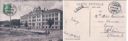 Le Locle NE, Le Technicum, Cachet Linéaire LOCLE (30.9.1909) - Le Locle