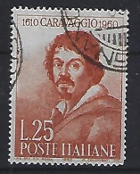 Italy 1960  Michelangelo Merisi Amerighi Da Caravaggio (o) Mi.1079 - 1946-60: Usados