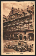 AK Alt-Frankfurt, Gasthaus Rebstock Von Der Strasse Gesehen  - Frankfurt A. Main
