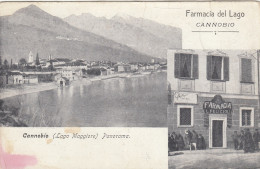 Piemonte  -   Verbania  -  Cannobio   -  Panotrama -  Famacia Del Lago   - F. Piccolo  - Viagg -  Molto Bella Animata - Other & Unclassified