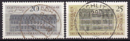 DDR  1967, 1329/30, Used Oo, Goethehaus, Schillerhaus, Weimar - Usati