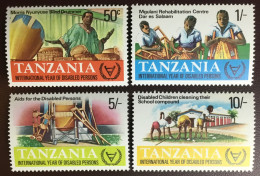 Tanzania 1981 Year Of The Disabled MNH - Tanzania (1964-...)