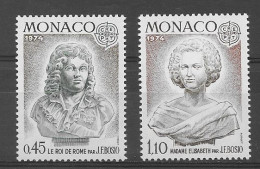 Monaco 1974.  Europa Mi 1114-15  (**) - Neufs