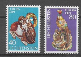 Liechtenstein 1976.  Europa Mi 642-43  (**) - Nuovi