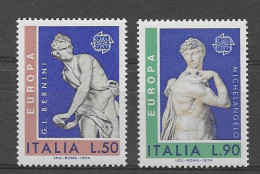 Italia 1974.  Europa Mi 1440-41  (**) - 1971-80: Nieuw/plakker