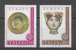Italia 1976.  Europa Mi 1530-31  (**) - 1971-80:  Nuevos