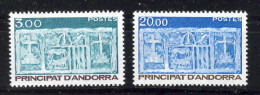 Andorra -Franc 1984 Basica Y=335-36 E=356-57 (**) - Unused Stamps
