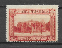 Spain 1930 Iberoamericana  50 Ct Ed 577 (*) - Unused Stamps