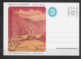 Andorra - Targeta Postal - Episcopale Vignetten