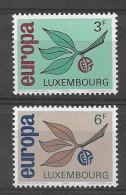 Luxembourg 1965.  Europa Mi 715-16  (**) - Nuovi