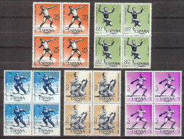 Spain 1964. JJOO Innsbruck / Tokio Ed 1617-21 (**) - Unused Stamps