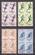 Spain 1962 - Iberoamericanos Ed 1450-53 (**) Bl - Leichtathletik