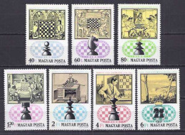 Chess Hongria Magyar Hungary 1974 - 21 Olimpiada Nice (**) - Schach