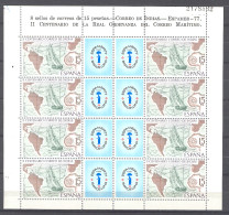 Spain 1977 - Espamer 77 - Correo De Indias Ed 2438 (**) - Philatelic Exhibitions