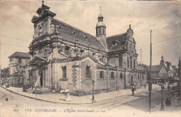 77-FONTAINEBLEAU EGLISE SAINT LOUIS-N°T5095-A/0317 - Fontainebleau